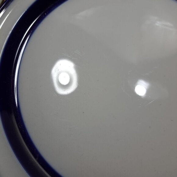 Noritake Prima stone Fjord Stoneware Dinner Plate Blue White Replacement - Picture 4 of 10